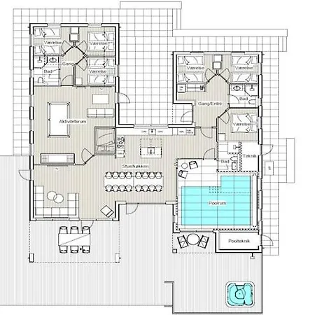 Feriehus 5 Star In Henne *